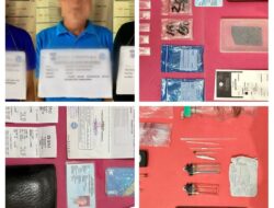 Satresnarkoba Polres Tanggamus Tangkap 3 Pengedar sabu  sabu