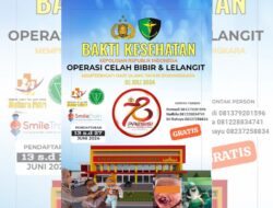 Polda Lampung Gelar Operasi Bibir Sumbing ini Daftarnya