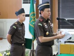 Plt Kejati Lampung Lantik pejabat Eselon III wilayah Kejati Lampung