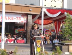 Kapolresta Bandar Lampung Dengan Hari Jadi Bhayangkara Kometmen Beri Pelayanan Terbaik kepada Masyarakat.