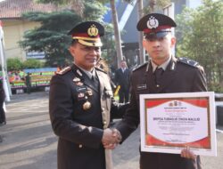 Prestasi dalam olahraga Yudo Bripda Tubagus Terima Penghargaan Di Hari Bhayangkara ke -78