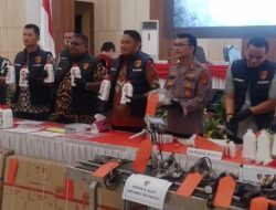 Polda Lampung ungkap Kasus Peredaran Oil Palsu Dari Tangerang
