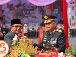 Tingkat Kepuasan Publik Meningkat Terhadap Polda Lampung, PJ  Gubernur Sebut  Kado HUT Bhayangkara