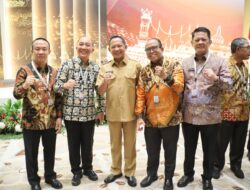 Pj. Bupati Pringsewu Dr. H. Marindo Hadiri Penyampaian Laporan Hasil Pemeriksaan LKPP dan IHPS II Tahun 2023 di Jakarta