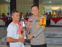 Turnamen Mini Soccer Kapolda Cup 2024 Berakhir Jaga Kekompakan dan Sportivitas