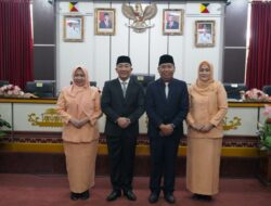 Ibu PJ Bupati Menghadiri Serah Terima Jabatan Pj Ketua Dharma wanita  Persatuan Tanggamus