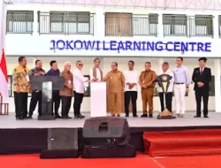 Mantan Gubernur dan PJ Gubernur Hadiri Peresmian Gedung Jokowi Learning Center Di SMA kebangsaan