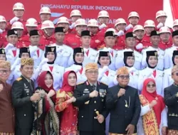 Sejarah Baru Lampung Lakukan Upacara HUT RI Ke -79 Di Kota Baru Lampung Selatan