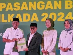 Pilgub Lampung 2024 Pasangan RMD – Jihan Nurlela Terima Surat Persetujuan Parpol B1 KWK dari PKB