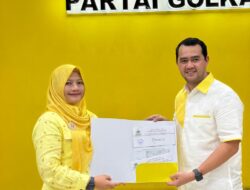 Ririn dan Wiriawan Kantongi Rekom DPP Partai Golkar Sebagi Calon Bupati dan Wakil Bupati Pringsewu