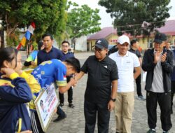 Pererat Tali Silaturahim Danrem 043/Gatam Ikuti Pertandingan Olahraga Antar Instansi