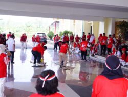 Semarakkan HUT RI ke-79 Sekretariat Pemda Pringsewu Gelar Aneka Lomba