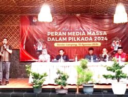 Media Gathering KPU lampung Hadirkan Dua NaraSumber Bung  Oyos Dan ikhwan