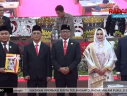 Serah Terima jabatan Sementara Anggota DPRD kota Bandarlampung.
