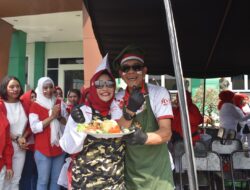 Danrem 043/Gatam Ikut lomba Memasak Meriahkan HUT RI ke -79