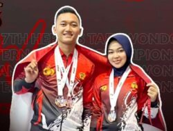 Dua Personil Polda Lampung Sabet Mendali Ajang Taekwondo Internasional