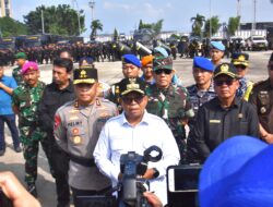 Gelar Apel pasukan Mantap Praja 2024 Polda Lampung pastikan pilkada Berjalan Lancar