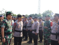 Pengamanan Kunjungan Kerja Presiden Jokowi Di Lampung Diperketat.