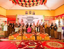 Tingkatkan Gizi dan Pengetahuan, Tiga Sekolah di Pesawaran Launching Program Genius untuk  siswa
