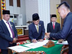 DPRD Pringsewu Sahkan APBD-P 2024 dan RPJPD Tahun 2025-2045