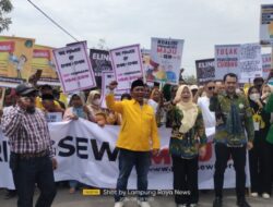 Pasangan Ririn-Win Daftar ke KPU Pringsewu: Semangat Tinggi dan Dukungan Kuat dari Para Pendukung