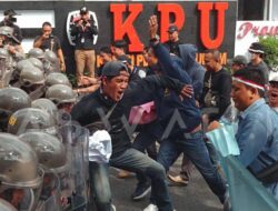 Polda Lampung Unjuk Gigi Dalam Sinulasi Sispamkot 2024