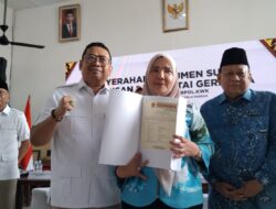 Akhirnya Bunda Eva Dwiana Di Rekom Persetujuan Parpol B KWK Dari  DPD GERINDRA lampung