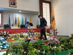Brimob Lampung Terjunkan Team Gegana saat Pelantikan Anggota DPRD lampung