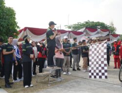 PJ.Bupati Pringsewu Marindo Lepas Atlet Kontingen Lampung dengan Semangat Menyongsong PON XXI