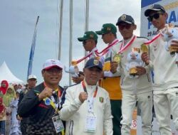 Duo Atlet Paramotor Lampung Raih Mendali Emas di PON  XXI Aceh -Sumut