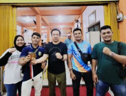 Pj.Bupati  Pringsewu Marindo Kurniawan Sapa Atlet Pringsewu di PON XXI Aceh-Sumut