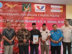5 Partai Non Parlemen Dukung ARJUDNO DI Pilgub 2024.
