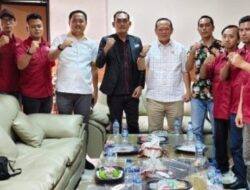 Ketua DPRD Lamsel Hendri Rosyadi Terima Audensi SMSI Lamsel