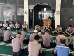 Polres Tanggamus Gelar Binrohantal dan Peringatan Maulid Nabi Muhammad saw 1446 H
