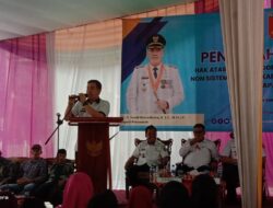 BPN pesawaran Menyerahkan Sertifikat Lintas Sektor Nelayan thn 2024.