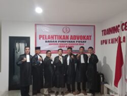 BPP KAIM  Resmi  Lantik  peserta PKPA ke -2 Oleh Ketum KAIM H. Nuryadin ,SH
