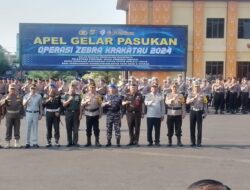Operasi Zebra Krakatau Polda Lampung Terjunkan 711 Personil Tertibkan Lalu lintas