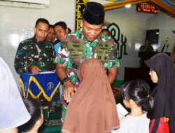 Mengawali Masa Jabatan Danyonif 9 Marinir Beserta Prajurit Gelar Doa Bersama Dan Jumat Berkah.