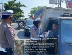 Operasi Zebra Krakatau 1.179 Pengendara di Tindak di Bandar Lampung