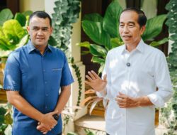 Calon Wakil Bupati pringsewu  Wiriawan Silaturahmi Ke Kediaman  Joko Widodo Minta Ririn-Win Fokus di Pertanian dan Infrastruktur
