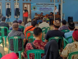 Anggota DPRD Lamsel Dede Suhendar Gelar Sosperda No. 3 Tahun 2020 Di Way Sulan