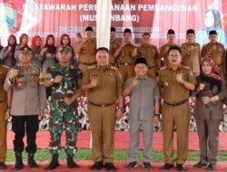 Anggota Fraksi PKB DPRD Lamsel, Hamdani SHI, Hadiri Musrenbang Di Tanjung Sari