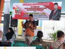 Sekretaris Komisi II DPRD Lamsel Andi Apriyanto AMd., Gelar Sosperda No. 3 Tahun 2020