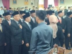 Sah Dilantik Sebagai Anggota DPRD Lamsel, Jenggis Khan Haikal Dari Partai Demokrat