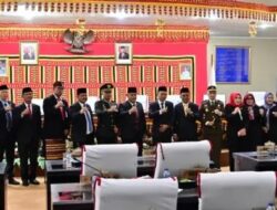 DPRD Lamsel Gelar Paripurna Dengarkan Pidato Kenegaraan Presiden RI Bersama Pemkab