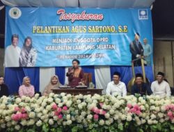 Pasca Dilantik Sebagai Anggota DPRD Lamsel, Agus Sartono Gelar Syukuran Hadirkan Ustadz Mumuy Abdul Mukti