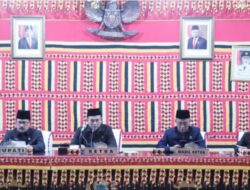 Mewakili Ketua DPRD Lamsel,! Agus Sartono AMd., Pimpin Sidang Paripurna Sampaikan LKPJ Bupati Setempat  Tahun 2023