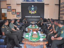 Komandan Korem 043/Gatam Memimpin Entry Meeting