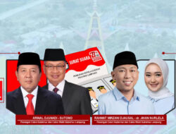 Bersasarkan Lembaga survei LSI ,RMD-Jihan Unggul .