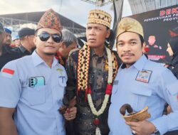Laskar Lampung Hadiri Pengukuhan dan Pelantikan DPD GRIB  Lampung Di PKOR Way Halim